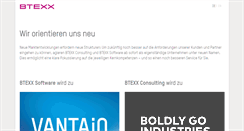 Desktop Screenshot of btexx.de